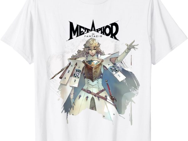 Metaphor_ refantazio louis (black logo) atlus t-shirt