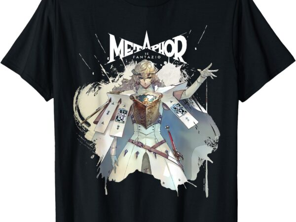 Metaphor_ refantazio louis (white logo) atlus t-shirt