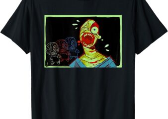 Mouthwashing Captain Curly Horror Fans Men Women Kids T-Shirt