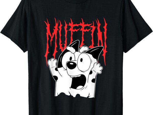 Muffin metal white heeler emotions grunge scream t-shirt