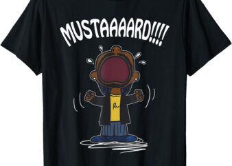 Mustaaaard! Funny Mustard Lamar TV Off Parody T-Shirt