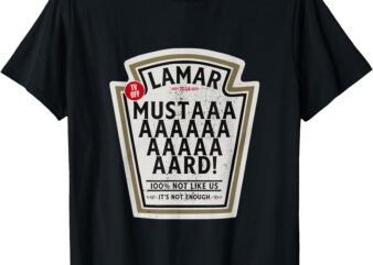 Mustard Lamar TV Off Use Your Heart T-Shirt