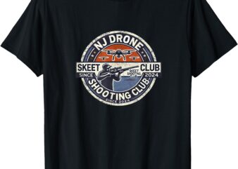 NJ New Jersey Drone Skeet Shooting Club T-Shirt T-Shirt