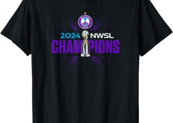 NWSL Orlando Pride 2024 Champions T-Shirt