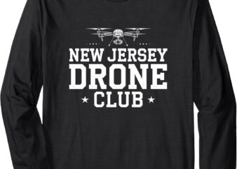 New Jersey Drone Club – NJ Drones Long Sleeve T-Shirt