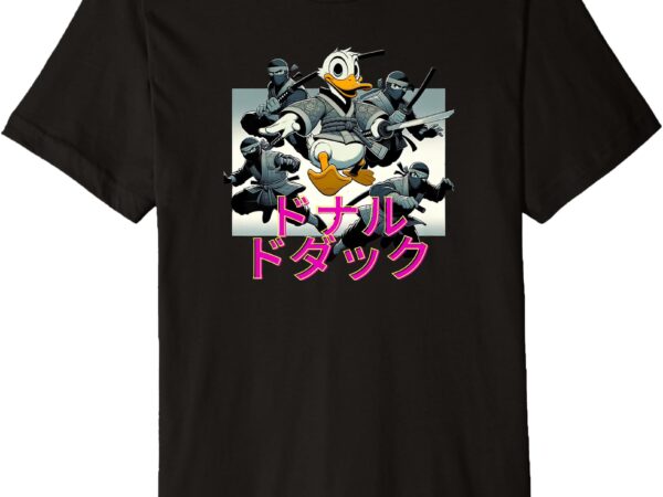 Ninja duck, japanese duck! premium t-shirt