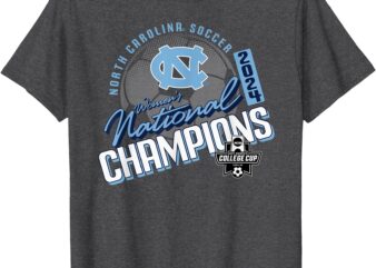 North Carolina Tar Heels National Champs 2024 W Soccer T-Shirt