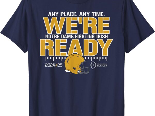 Notre dame fighting irish college football playoffs 24-25 t-shirt