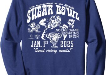 Notre Dame Fighting Irish Sugar Bowl 2024-2025 CFP Retro Sweatshirt