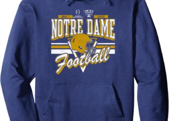 Notre Dame Fighting Irish Sugar Bowl CFP 2024-2025 Vintage Pullover Hoodie