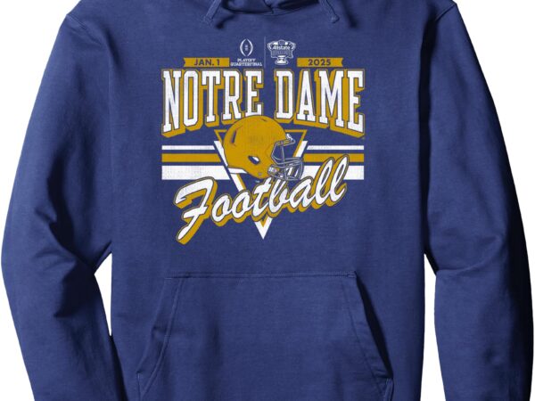 Notre dame fighting irish sugar bowl cfp 2024-2025 vintage pullover hoodie T shirt vector artwork