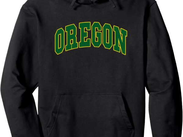 Oregon – throwback design – classic pullover hoodie