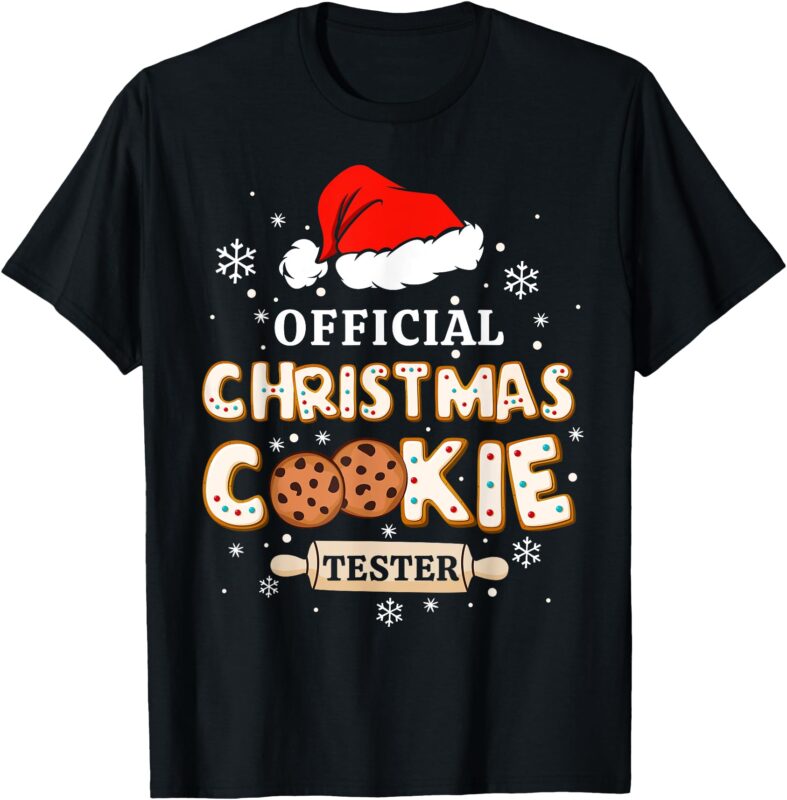 Official Christmas Cookie Tester Taster Baking Crew Toddle T-Shirt