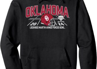 Oklahoma Sooners Armed Forces Bowl 2024 Football Pullover Hoodie