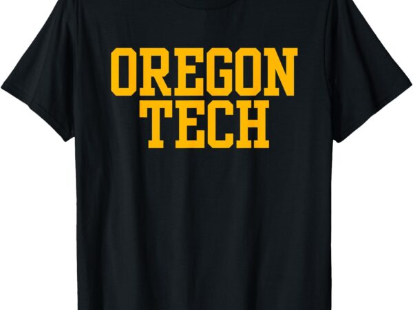 Oregon institute of technology sports fan apparel t-shirt