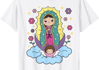 Our Lady of Guadalupe Mexico for Kids Toddlers T-Shirt