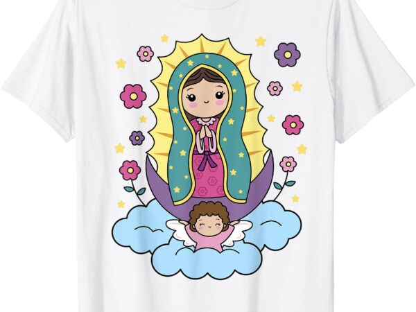 Our lady of guadalupe mexico for kids toddlers t-shirt