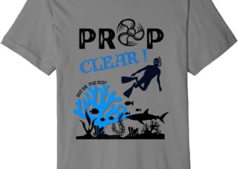 Out On The Reef Crooked Pilothouse Boat Premium T-Shirt