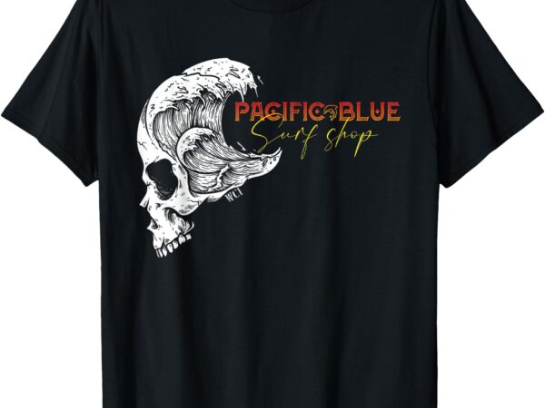 Pacific blue surf shop wci t-shirt