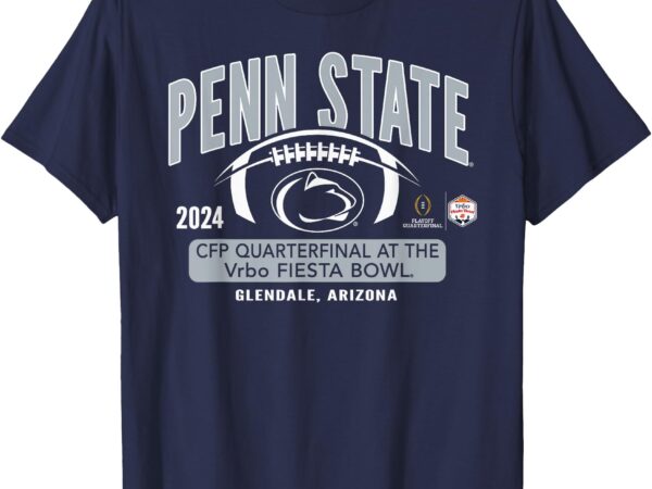 Penn state nittany lions fiesta bowl 2024-25 cfp quarters t-shirt