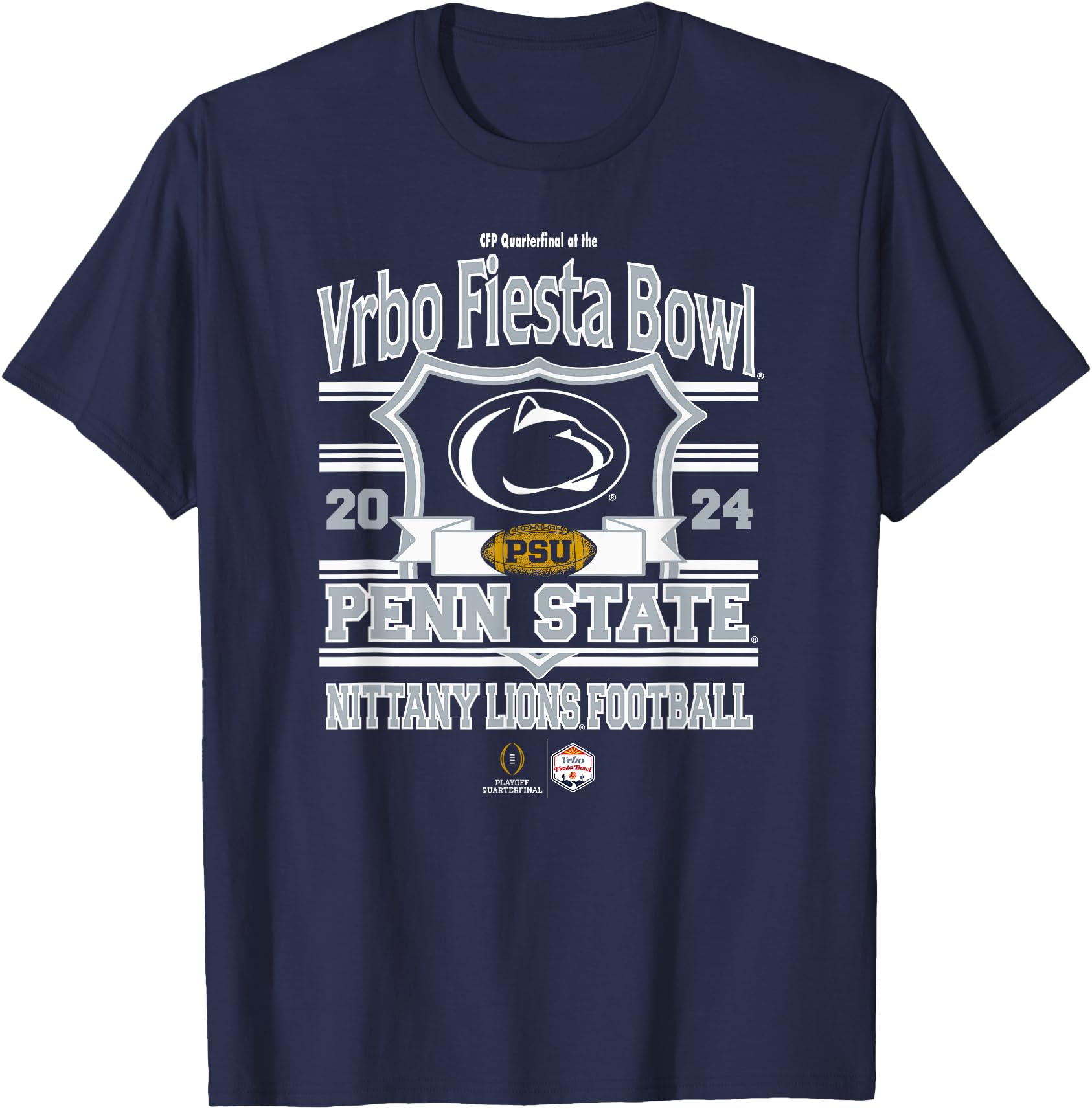 Penn State Nittany Lions Fiesta Bowl CFP 20242025 Football TShirt