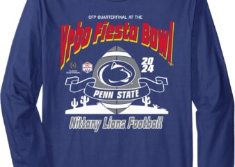 Penn State Nittany Lions Fiesta Bowl CFP 2024-25 Football Long Sleeve T-Shirt