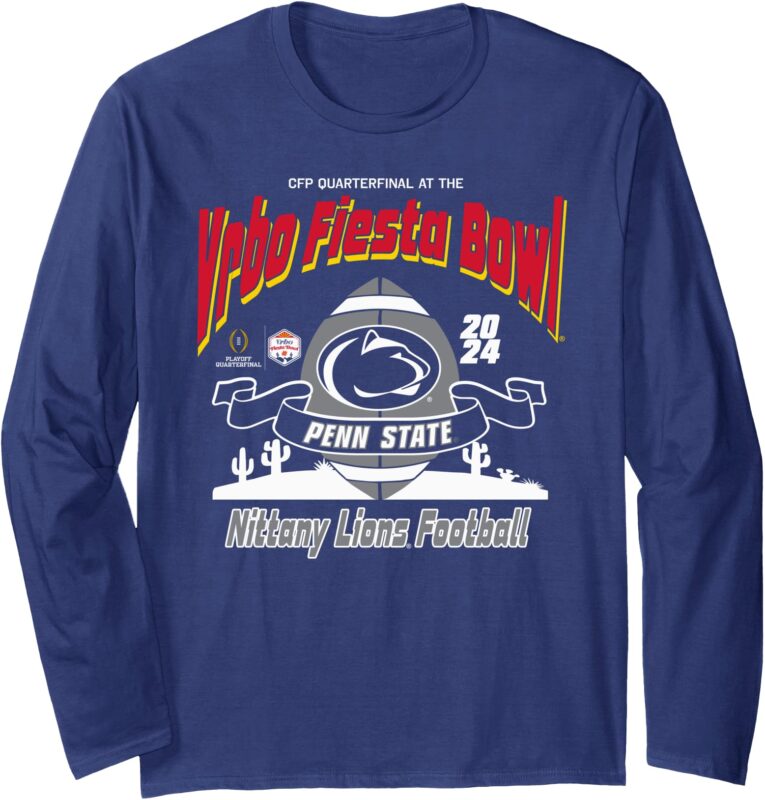 Penn State Nittany Lions Fiesta Bowl CFP 202425 Football Long Sleeve T