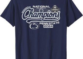 Penn State Nittany Lions National Champs 2024 W Volleyball T-Shirt