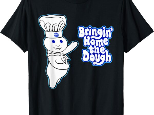 Pillsbury doughboy bringing home the dough costume t-shirt