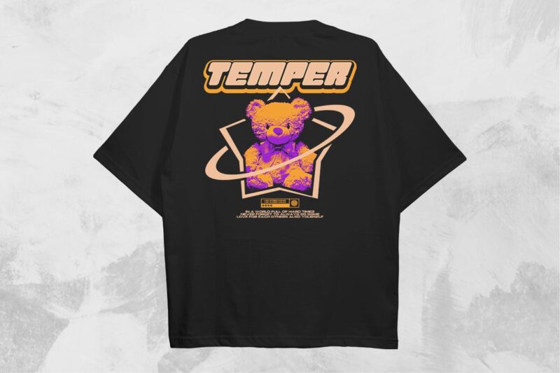 Streetwear T-shirt Designs Bundle Vol. 8