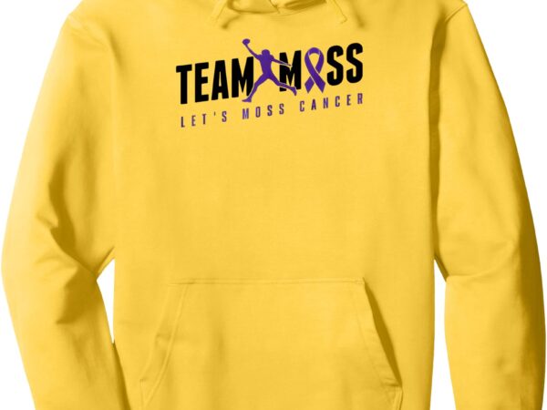 Purple ribbon pullover hoodie t shirt illustration