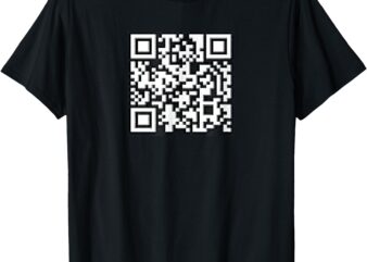 QR President Trump Dance Code Funny T-Shirt