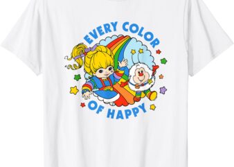 Rainbow Brite Pride Every Color Of Happy T-Shirt