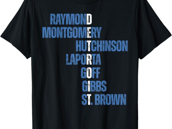 Raymond montgomery hutchinson laporta goff gibbs st brown t-shirt