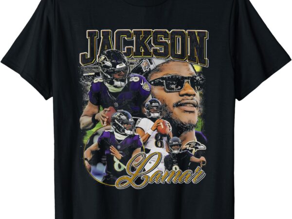 Retro lamar tee jackson vintage lover design 90s bootleg t-shirt