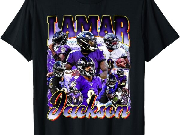 Retro lamar tee jackson vintage lover design 90s graphic t-shirt