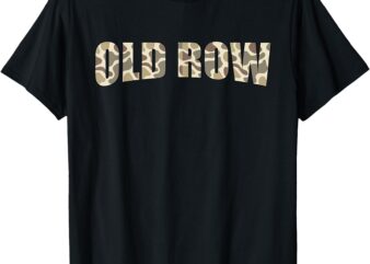 Retro Old Camo Row T-Shirt