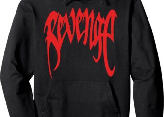 Revenge hip hop merch pullover hoodie