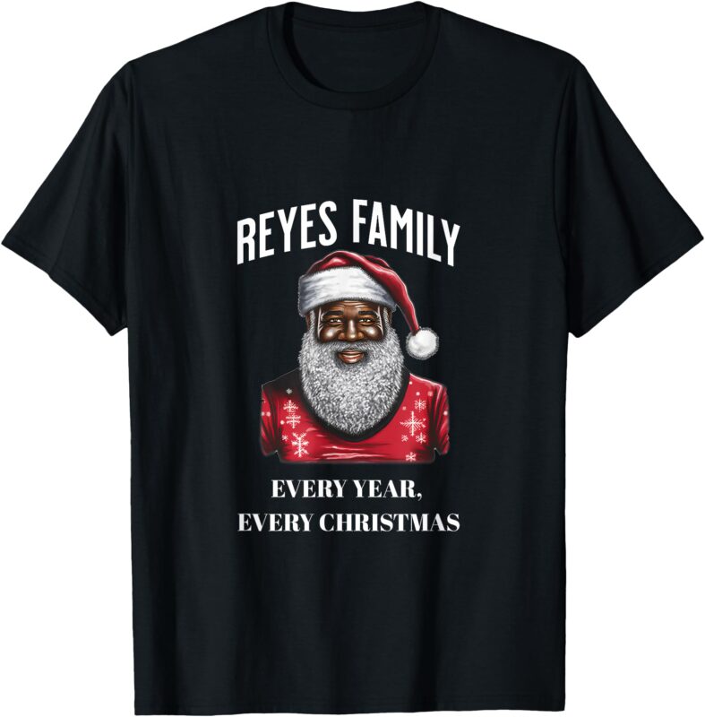 Reyes Family Christmas T-Shirt