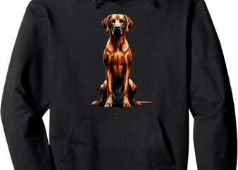 Rhodesian Ridgeback African Lion Hound Pullover Hoodie