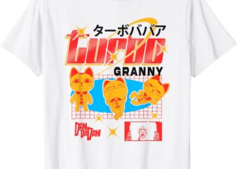 Ripple Junction x Dan Da Dan Turbo Granny Ghost Alien Anime T-Shirt