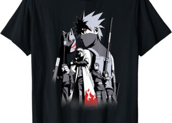 Ripple Junction x Naruto Shippuden Kakashi & Team 7 Anime T-Shirt