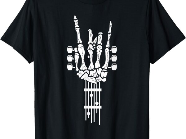 Rock and roll punk rock band concert guitar accessories gift t-shirt