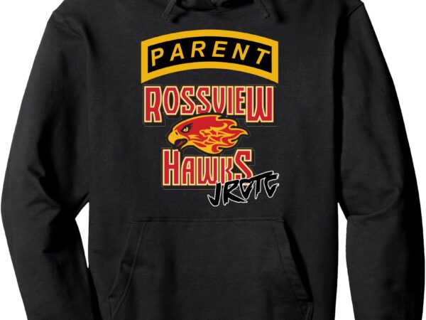 Rossview hawks jrotc pullover hoodie t shirt design online