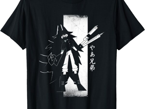 Samurai girl warrior ukiyo fpe fundamental paper education t-shirt