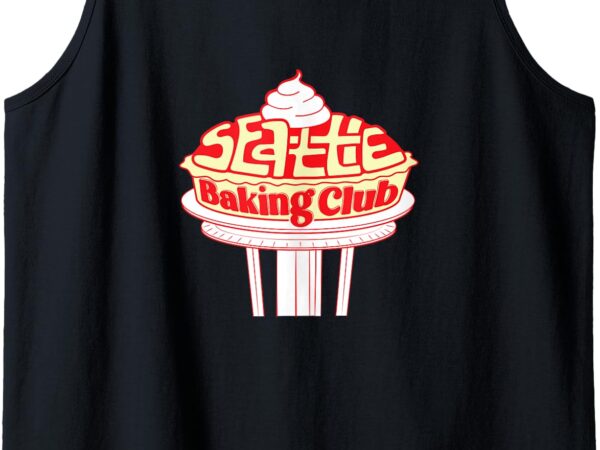 Seattle baking club merch 2024 edition tank top t shirt template vector