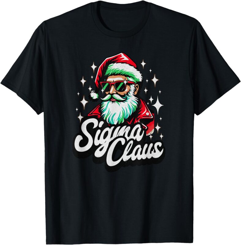 Sigma Claus Funny Christmas T-Shirt