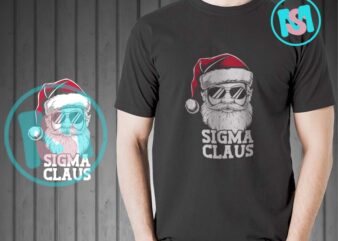 Sigma Claus SVG, Sigma Santa SVG, Funny Santa Claus Rizzmas Christmas SVG