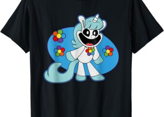 Smiling Unicorn Plush Critters Costume T-Shirt