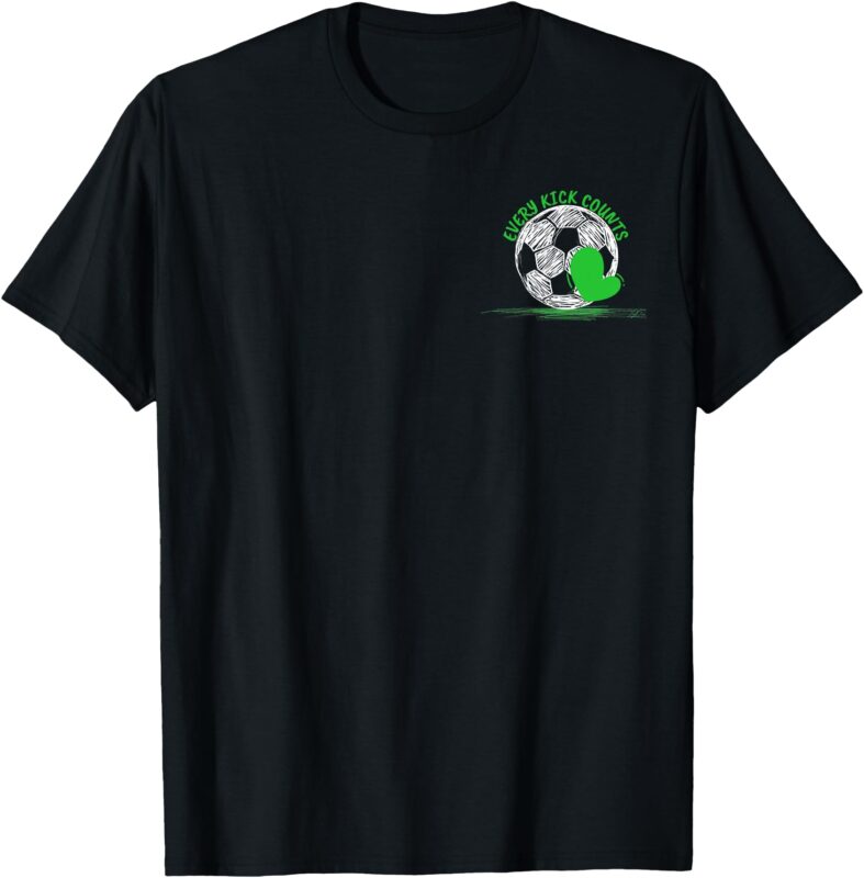 Soccer Gift Motivational Quote Soccer Ball Boy Girl Team Fan T-Shirt